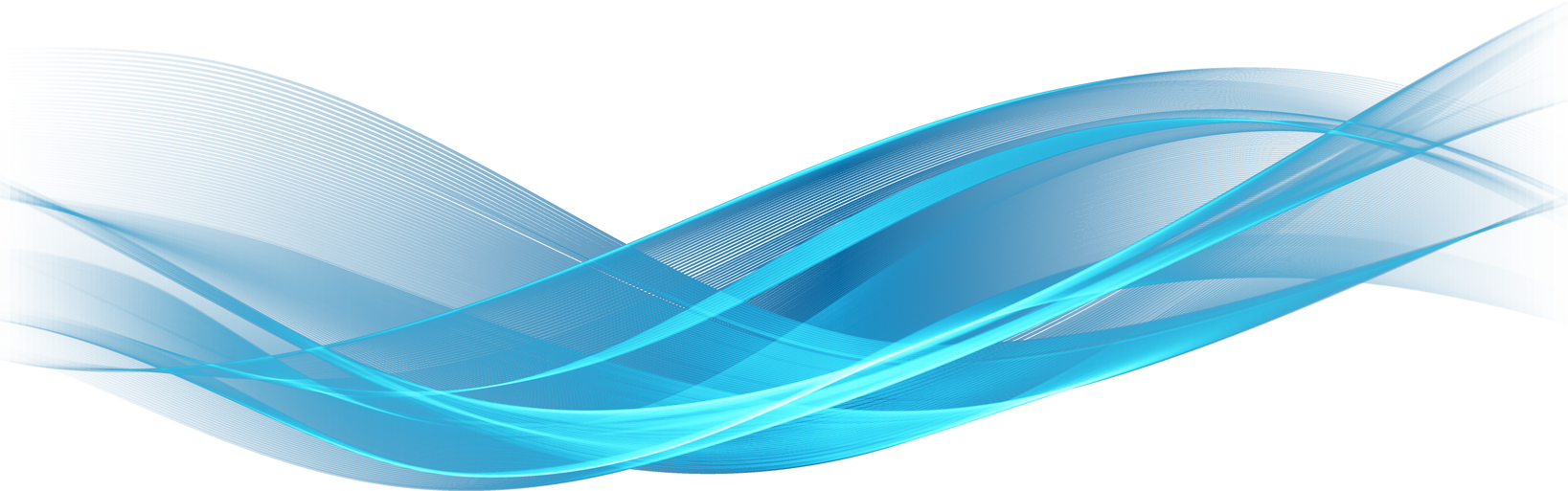 Blue Wavy Lines